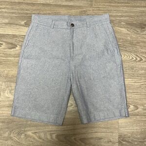 Brooks Brothers Shorts Chino‎ Lightweight Casual Blue Size 33 0160